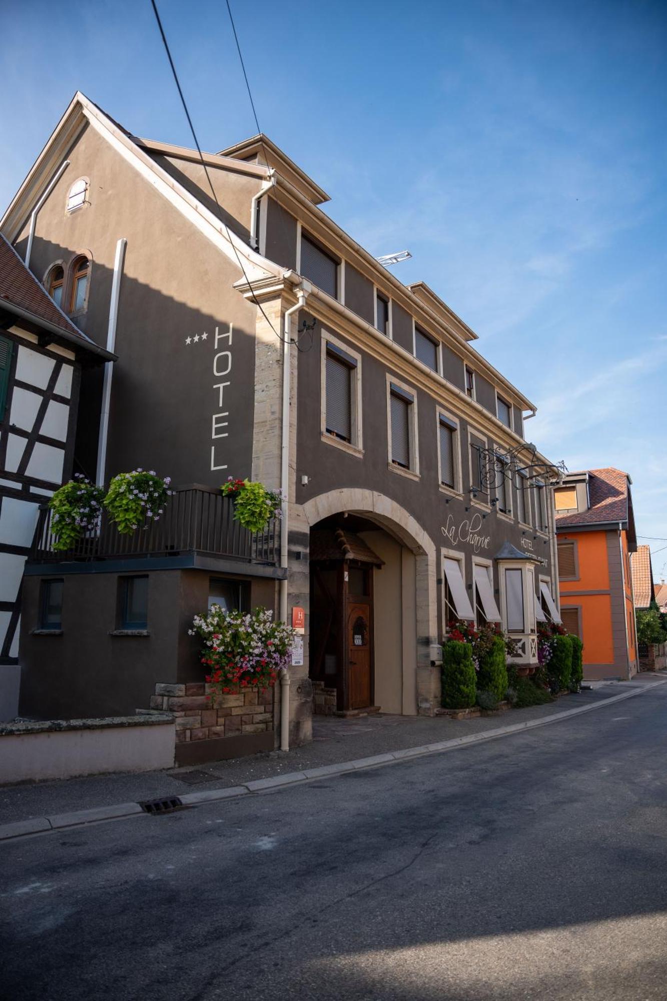 Hotel Restaurant La Charrue Sand Exterior foto