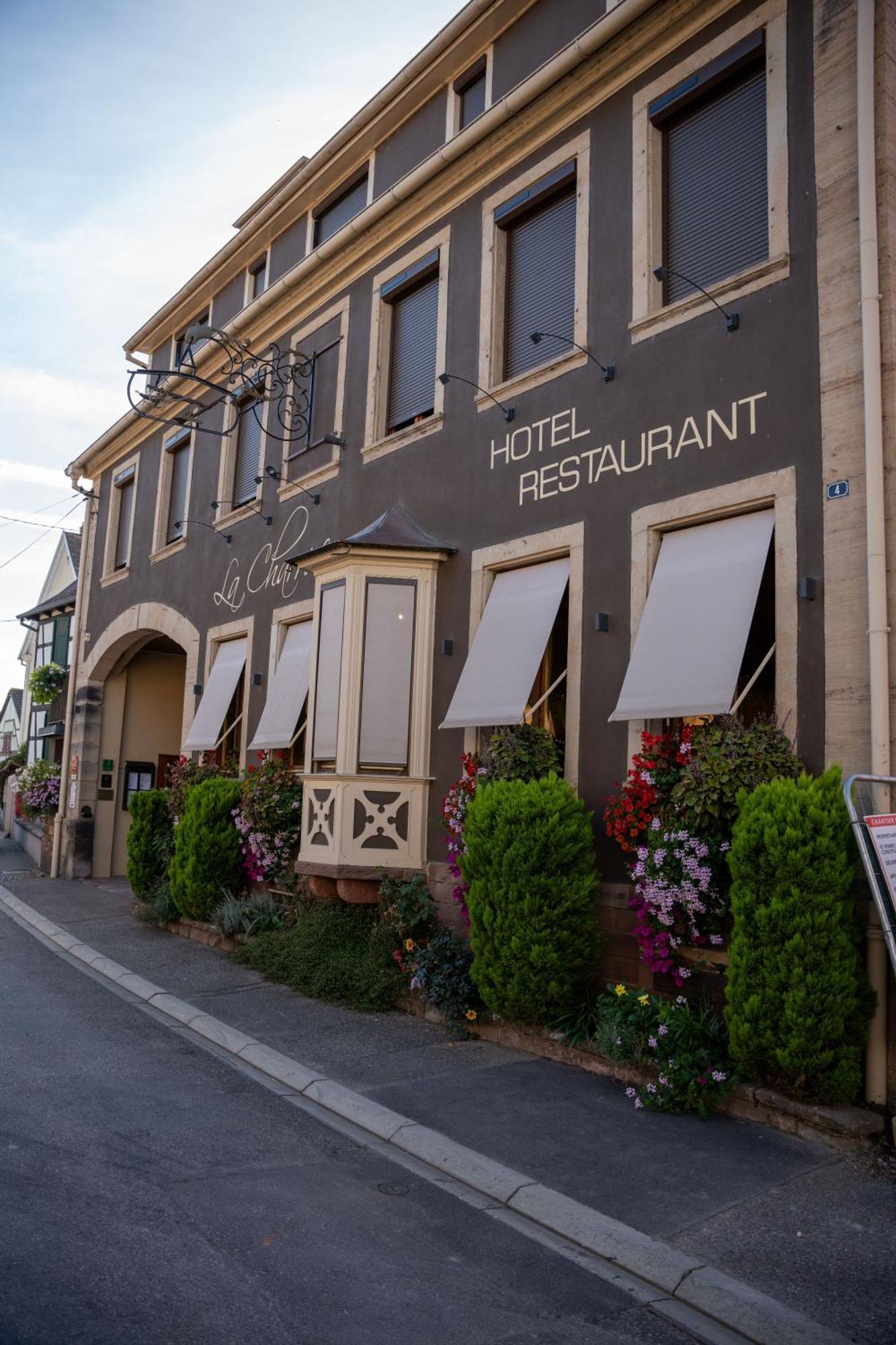 Hotel Restaurant La Charrue Sand Exterior foto